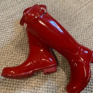 HUNTER BOOTS NWOT Women’s Original Tall Rain Boots Size 7